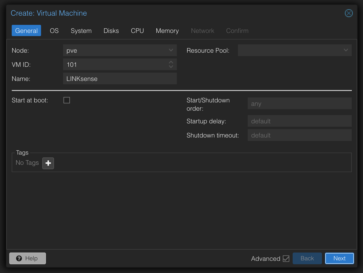 OPNsense - VM General