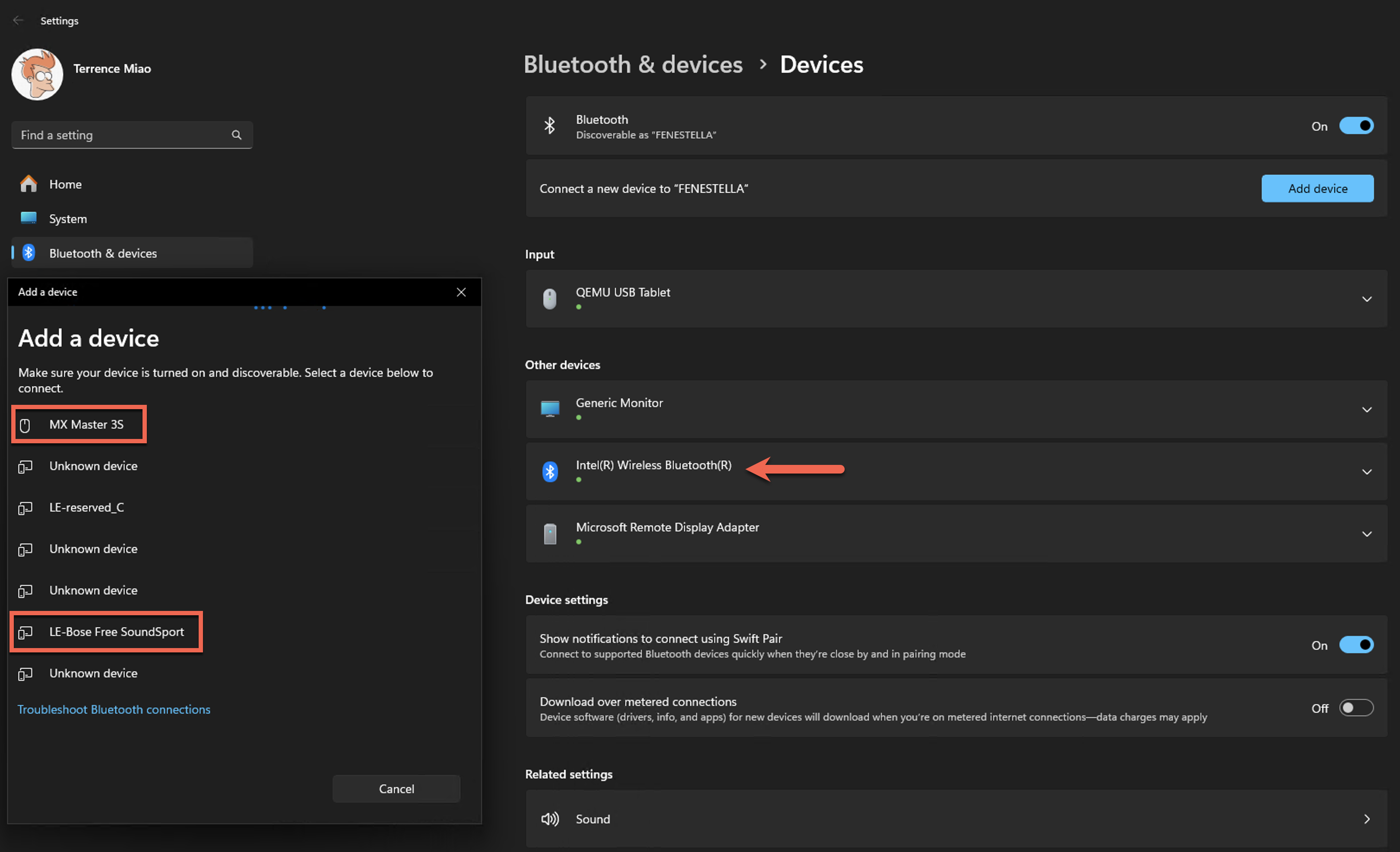 Proxmox Bluetooth - Add Device