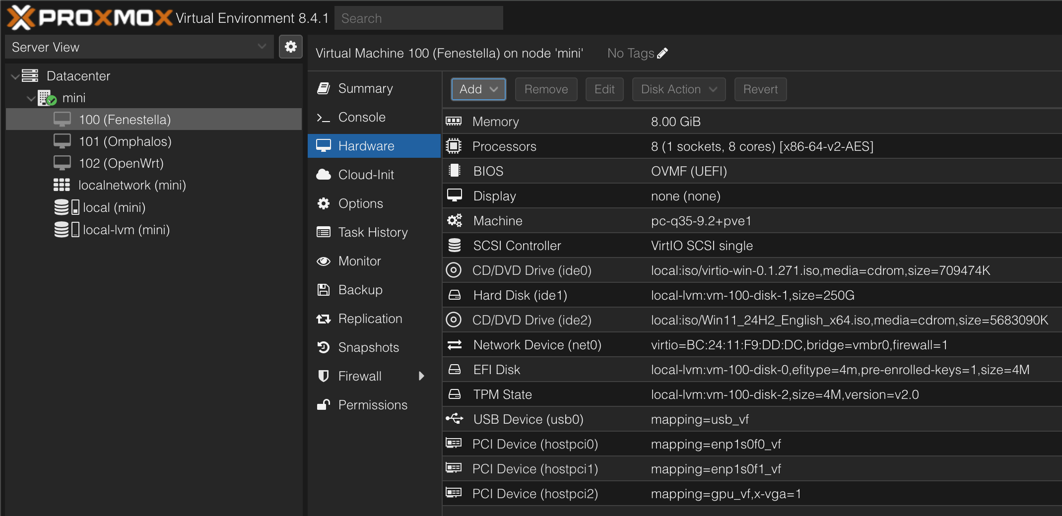 Proxmox Bluetooth - USB Device