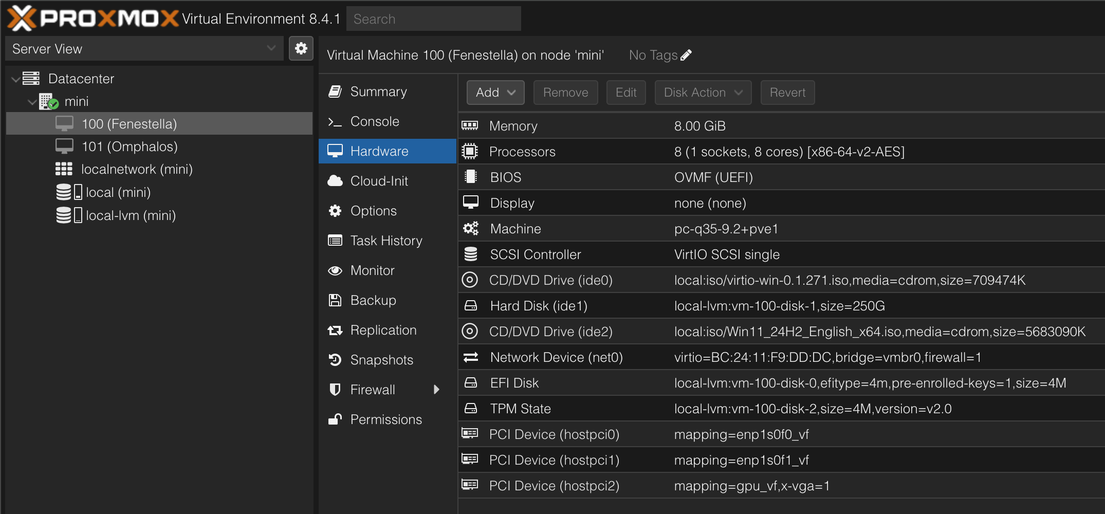 Proxmox Wireless - Windows VM