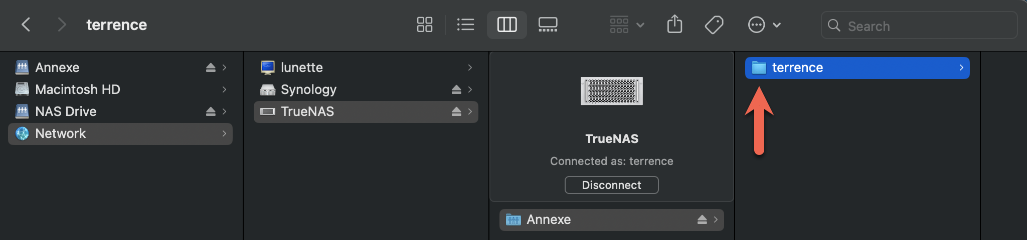 TrueNAS - Access