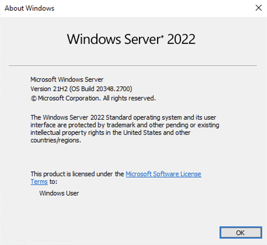 Windows Server 2022